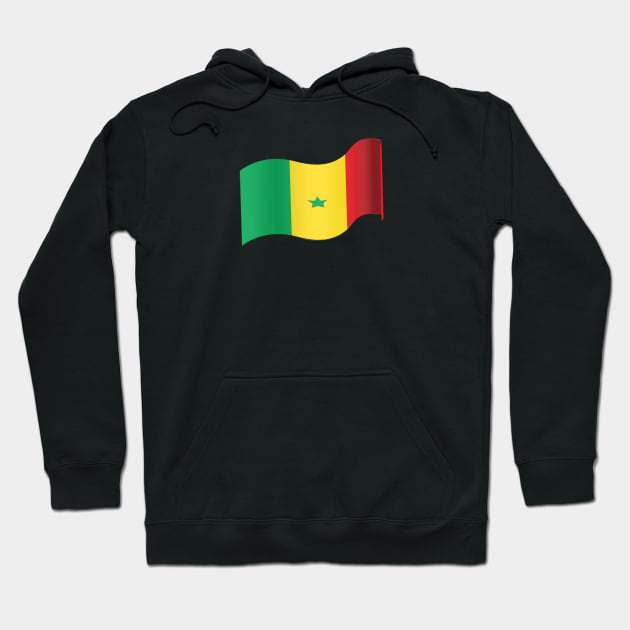 Senegal Hoodie by traditionation